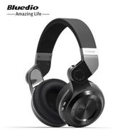 Detailed information about the product LUD Bluedio T2+ (Turbine 2 Plus) Bluetooth Stereo Headphones Wireless Headphones Bluetooth 4.1 Headset Hurricane Series Over The Ear Headphones - Black.