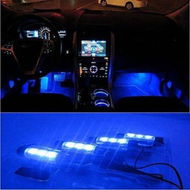 Detailed information about the product LUD Bright Car Interior Neon Light Blue LED Kit Glow Lamp Charger 12V