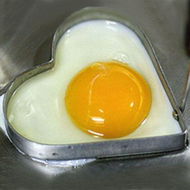 Detailed information about the product LUD Cute Kitchen Heart Love Shaped Cook Fried Egg Mold Pancake Stainless Steel