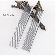 Detailed information about the product LUD Fine Stainless Steel Teeth Pin Comb Puppy Pet Dog Cat Animal Hair Grooming