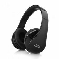 Detailed information about the product LUD Foldable Wireless Bluetooth Stereo Headset Handsfree Headphones Mic For IPhone IPad PC Black