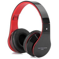 Detailed information about the product LUD High Quality Wireless Bluetooth Headphones - Red Black