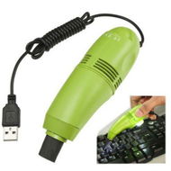 Detailed information about the product LUD Mini USB Laptop Keyboard Cleaner Dust Collector Green