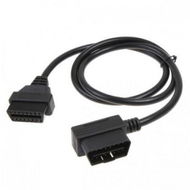 Detailed information about the product LUD OBD-II OBD2 16Pin Male To Female Extension Cable Diagnostic Extender 100cm