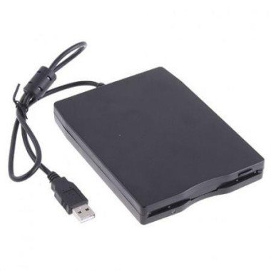 LUD USB 1.1/2.0 External 1.44 MB 3.5-inch Floppy Disk Drive.