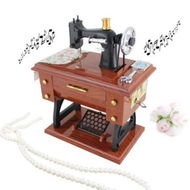 Detailed information about the product LUD Vintage Mini Treadle Sewing Machine Design Mechanical Music Box