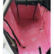 Detailed information about the product LUD Waterproof Dog Car Hammock Seat Cover For Pets-Pink