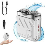 Detailed information about the product Luggage Electric Shaver,Beard Shaver Mini and Portable Suitcase Design,Electric Mini Razor Portable Electrics Shavers,USB Rechargeable (White)