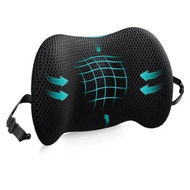 Detailed information about the product Lumbar Support Pillow for Office Chair Car Lumbar Pillow Lower Back Relief Memory Foam Back Cushion with 4D Mesh Cover Adjustable Straps