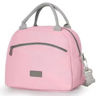 Detailed information about the product Lunch Tote Bags For Women,Reusable Women Insulated Lunchbag With Strap,Waterproof Cooler Lunch Bags For Work Travel Picnic School Color Pink