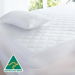 Luxor Aus Made Fully Fitted Cotton Quilted Mattress Protector (Queen). Available at Crazy Sales for $34.95