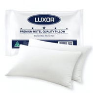 Detailed information about the product Luxor Australian Made Hotel Quality Pillow Standard Size Twin Pack