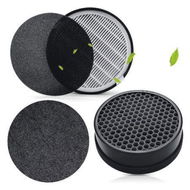 Detailed information about the product LV-H132 Replacement Filter For Levoit LV-H132-RF Air Purifier Replacement Filter 2-Pack H13 True HEPA Filters Compatible With Levoit LV-H132