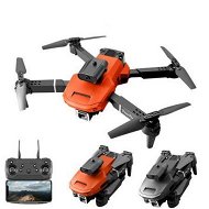 Detailed information about the product LYZRC E100 WIFI FPV with 4K Camera 360 Obstacle Avoidance 15mins Flight Time 4K Dual CameraTwo BatteriesOrange