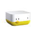 Mac mini M4 & M4 Pro Dock Stand Front Power Button Access,Cooling ABS Stand,Anti-Dust & Anti-Slip Design Essential Mac mini M4 Accessories (Yellow). Available at Crazy Sales for $24.99