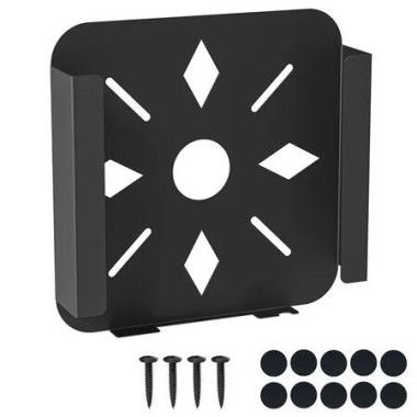 Mac Mini VESA Mount, Mount Behind Monitor for Mac Mini 2011 to 2023 M2 Pro, Wall Mount Stand Heat Dissipation Design Anti Scratch, Wall Mount