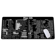 Detailed information about the product Mac os Shortcuts Mouse Pad Mouse mat Gift Trader Keyboard Mouse Pad Mousepad Gift 300*800*3MM
