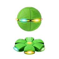 Detailed information about the product Magic Ball Toy Dual Form Bouncing Ball with Light Effects,Parent-Child Interactive Play,Safe for Kids Indoor & Outdoor,Green