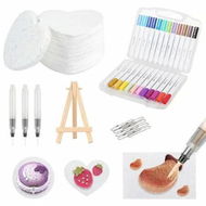Detailed information about the product Magic Foam Texture Painting Kit,Magic Puffy Paint,3D Drawing Canvas Painting Kit,Bubble Drawing Pens For DIY Art Supplies, Paintingï¼ŒShape Love