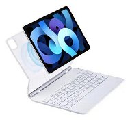 Detailed information about the product Magic Magnetic Keyboard for 11inch iPad,Slim Keyboard Cover,3 Brightness Levels,Multi-Touch Trackpad - White