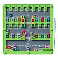 Detailed information about the product Magnetic Alphabet Maze, Montessori Toys, Wooden Toddler Puzzle Toys for Ages 3+, Sensory Travel Toys Fine Motor Skills, Ideal Gift for Boys and Girls ï¼ˆRight Hand Traffic)