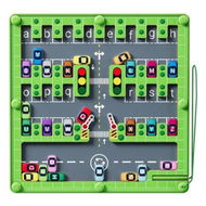 Detailed information about the product Magnetic Alphabet Maze, Montessori Toys, Wooden Toddler Puzzle Toys for Ages 3+, Sensory Travel Toys Fine Motor SkillsÂ£Â¨Right Hand Traffic)