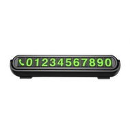 Detailed information about the product Magnetic Car Temporary Parking Card Phone Number Card Board Accessories Modeling