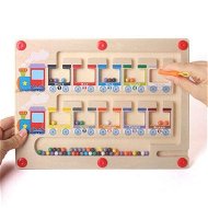 Detailed information about the product Magnetic Color and Number Maze Board Wooden Montessori Fine Motor Skills Toys for 3 4 5 Year Old Preschool Learning Activities