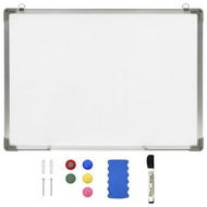 Detailed information about the product Magnetic Dry-erase Whiteboard White 70x50 Cm Steel