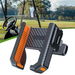 Magnetic Golf Cart Phone Holder Golf Cart Accessories Compatible with EZGO, Yamaha, Club, Golf Cart Phone Mount Accessories for All Smartphones, Orange. Available at Crazy Sales for $24.95