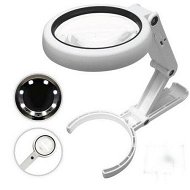 Detailed information about the product Magnifying Glass With 8 LED Lights Hands Free Magnifying Glass Double Magnification Lens Ideal For Reading Books Jewelry Coins Crafts
