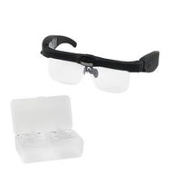 Detailed information about the product Magnifying Glasses with Light, Headband Magnifier with 3 LED Lights and 5 Detachable Lenses 0.75X, 1.25X, 2.0X, 3.0X, 4.0X for Close Work Hobby Jewelry