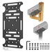 Mailbox Mounting Bracket, Post Mount Mailboxes Board for Wood or Hollow Posts Compatible with Most Sizes of Post Mount Mailboxes. Available at Crazy Sales for $19.95