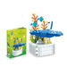 Manta Ray Potted Plant Building Block Toy Ocean Potted Plant Series Ornaments Childrens Early Education Exquisite Flower Bonsai Building Blocks. Available at Crazy Sales for $14.99