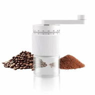 Detailed information about the product Manual Coffee Grinder - 95 Ceramic Burr,Adjustable Coarse to Fine,30g Beans & 80ml Powder,Detachable Handle for Espresso,French Press,Camping (White)