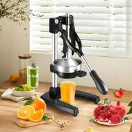 Detailed information about the product Manual Juicer Fruit Juice Presser Extractor Lemon Squeezer Maker Orange Citrus Hand Press Commercial Home Kitchen Lime Apple Machine Black