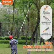 Detailed information about the product Manual Pole Saw Extendable Tree Pruner 1.5 m-6.1 m Aluminum Alloy Pole