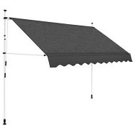 Detailed information about the product Manual Retractable Awning 250 Cm Anthracite