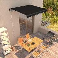 Detailed information about the product Manual Retractable Awning 300x250 cm Anthracite