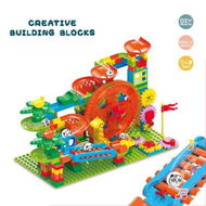 Detailed information about the product Marble Run Building Blocks 283PCS Kids Toys Montessori Education Preschool STEM Learning Puzzle Track Creative Play Christmas Birthday Gifts Development Activity