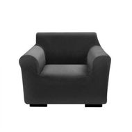 Detailed information about the product Marlow Sofa Covers 1 Seater High Stretch Black