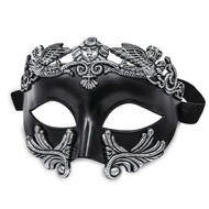 Detailed information about the product Masquerade Mask for Men Roman Greek Mask Venetian Half Face Mask for Mascarade Ball Mardi Gras Halloween Party