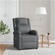 Detailed information about the product Massage Chair Anthracite Faux Leather