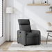 Massage Recliner Chair Dark Grey Fabric. Available at Crazy Sales for $259.95