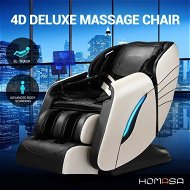 Detailed information about the product Massage Recliner Chair Therapy Zero Gravity Massager Shiatsu Massaging Machine Calf Leg Shoulder Neck Full Body Electric 4D Homasa