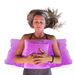 Mastectomy Pillow for Post-Surgery Recovery Essential Gift with Seatbelt Protection in Purple. Available at Crazy Sales for $34.99