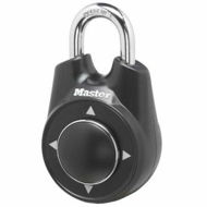 Detailed information about the product Master Lock Locker Lock 1500iD Set Your Own Directional Combination Padlock, 1 Pack, Black