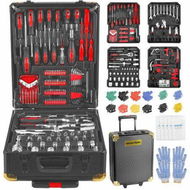 Detailed information about the product MasterSpec 1180PCS professional tool set aluminum case tool kits with Rolling Tool Box