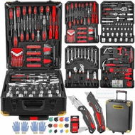 Detailed information about the product MasterSpec 1240pcs Tool Box Trolley Tool Set DIY Hand Tool Set w/2 Utility Knife