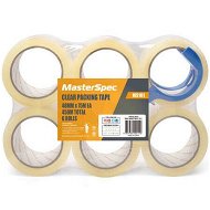 Detailed information about the product MasterSpec Clear Packing Tape - 6 Rolls, 450m Total Length, 48mm x 75m